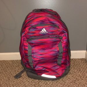 Multicolored Adidas backpack